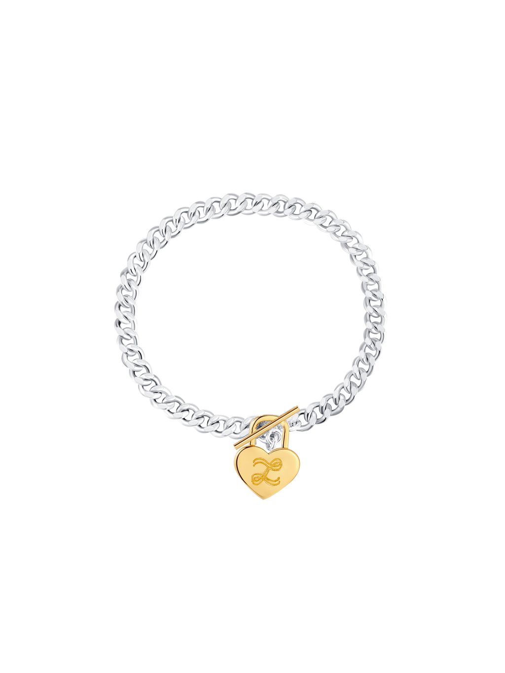 Heart Lock B Gold