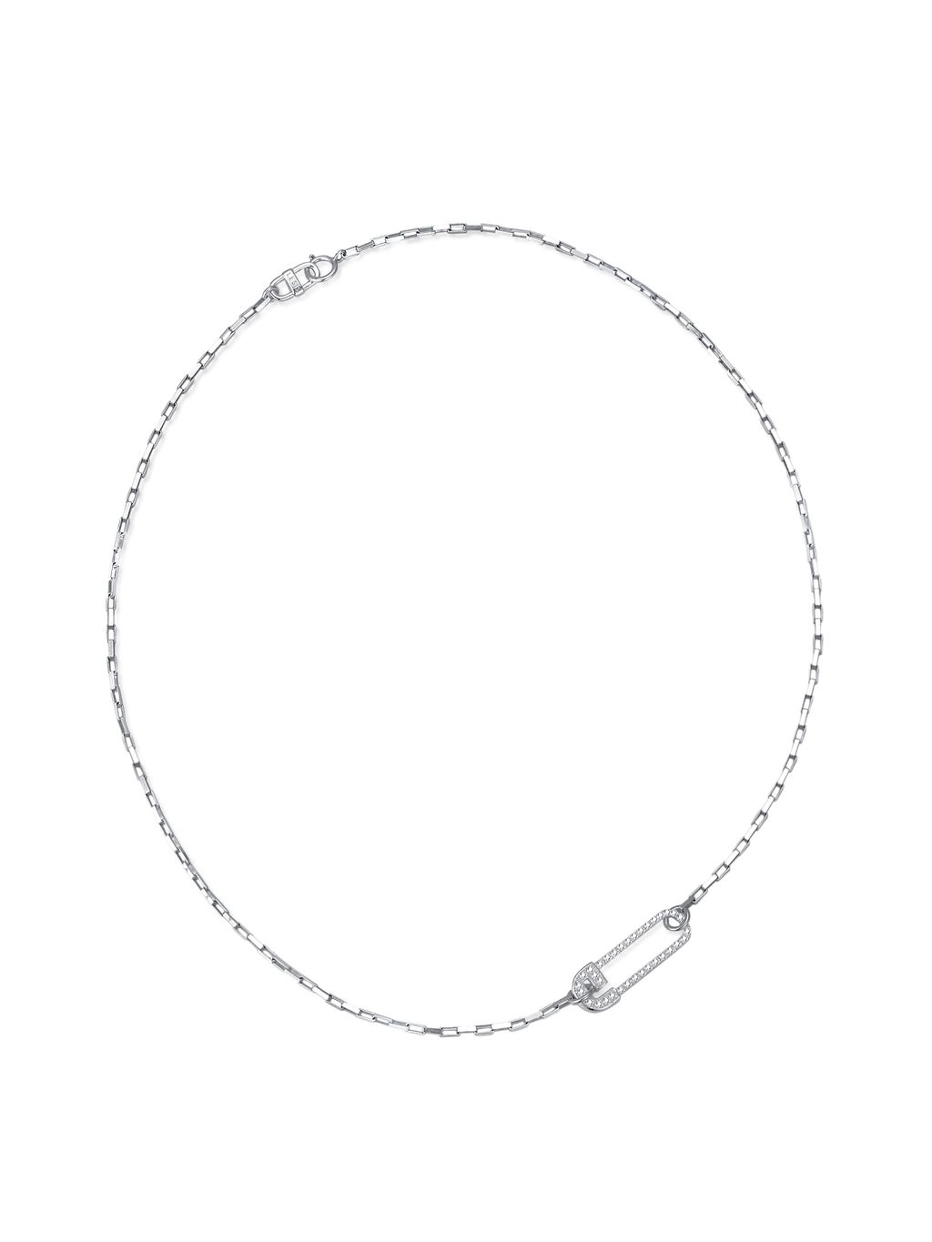 Link Necklack Silver