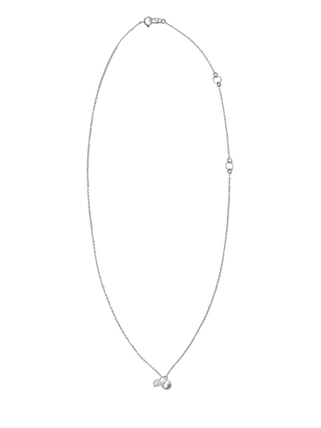 White & Silver Necklace