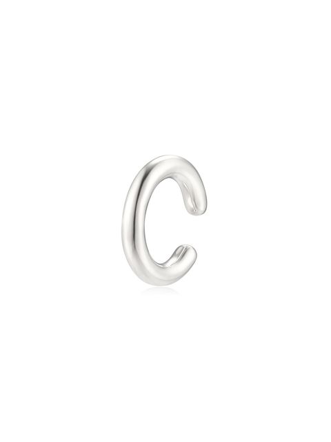 Hoop Ear Cuff_silver