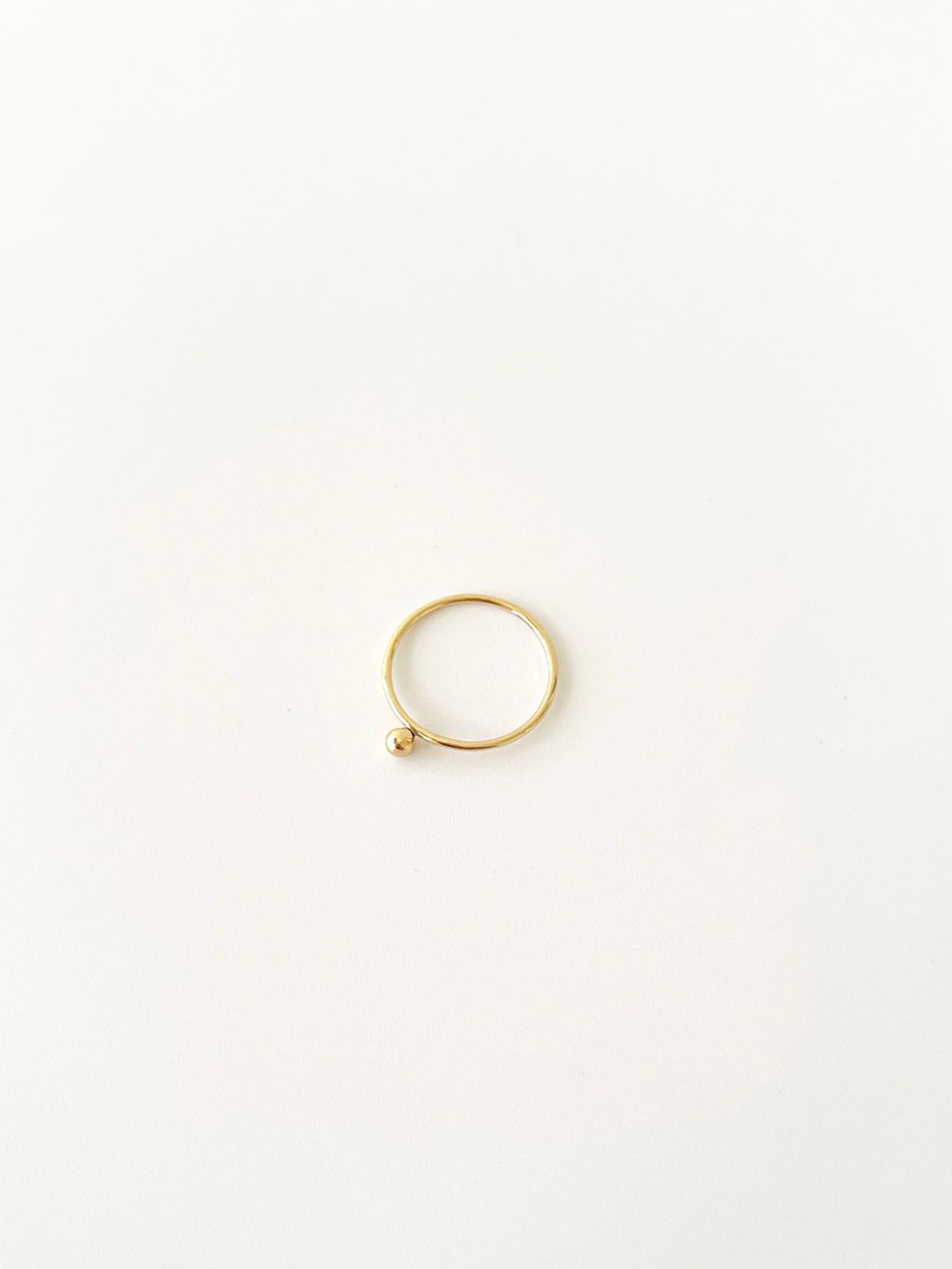 Gold Bean Ring