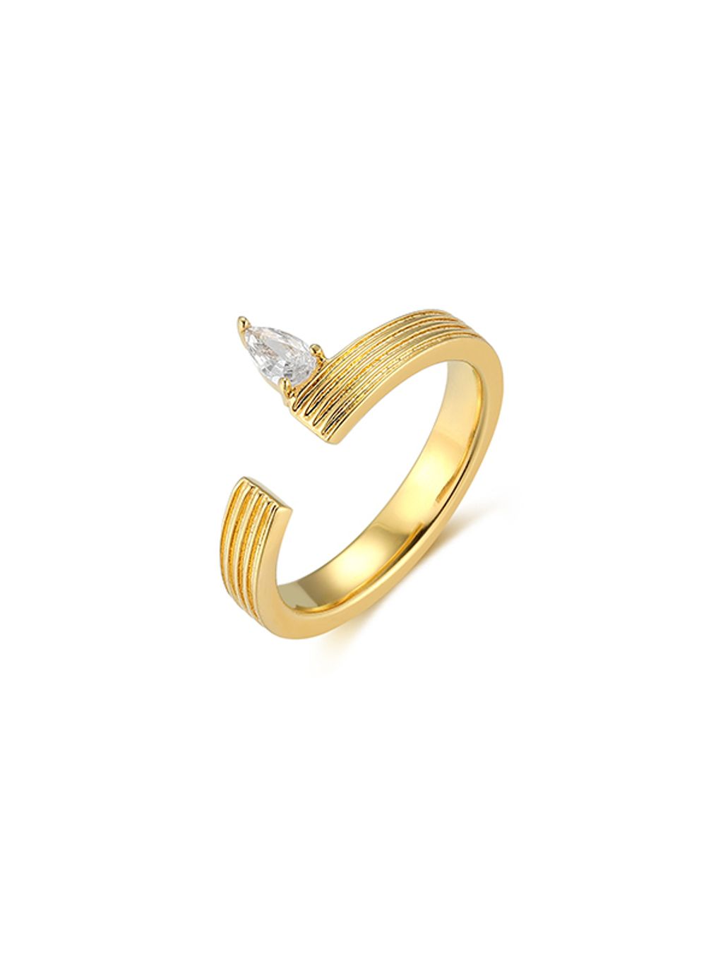 Carved Shine Ring