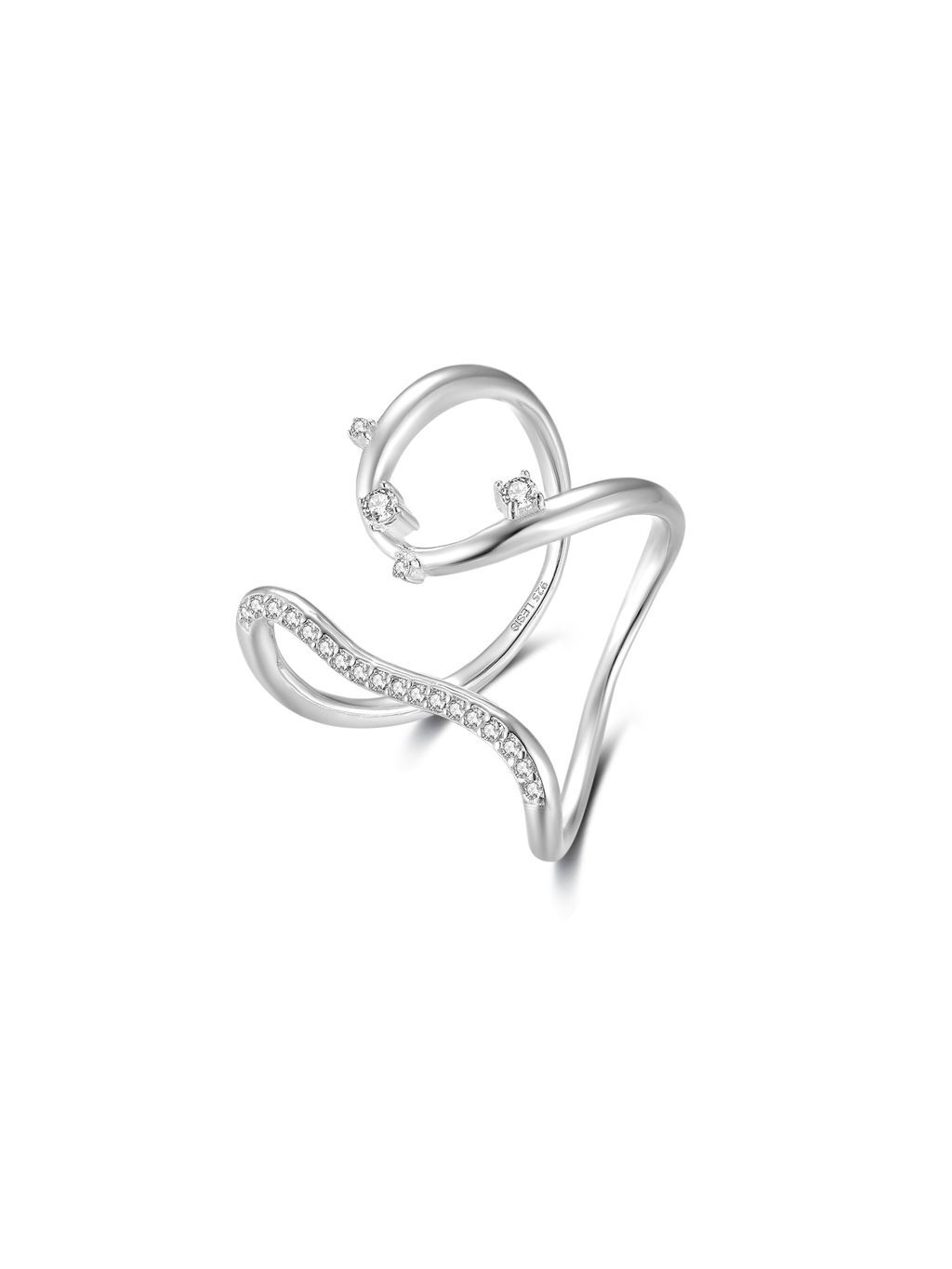Arc & Curves Ring