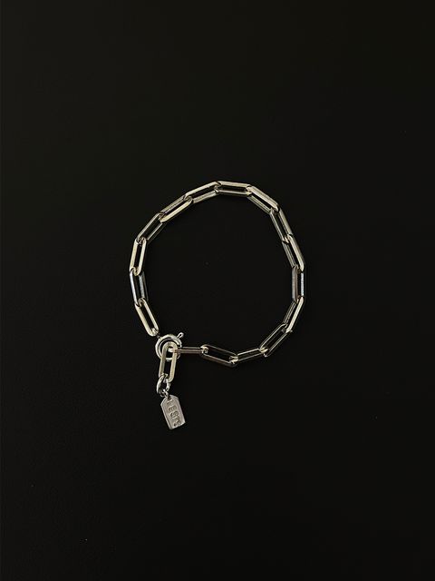 Silver Rectangle Bracelet