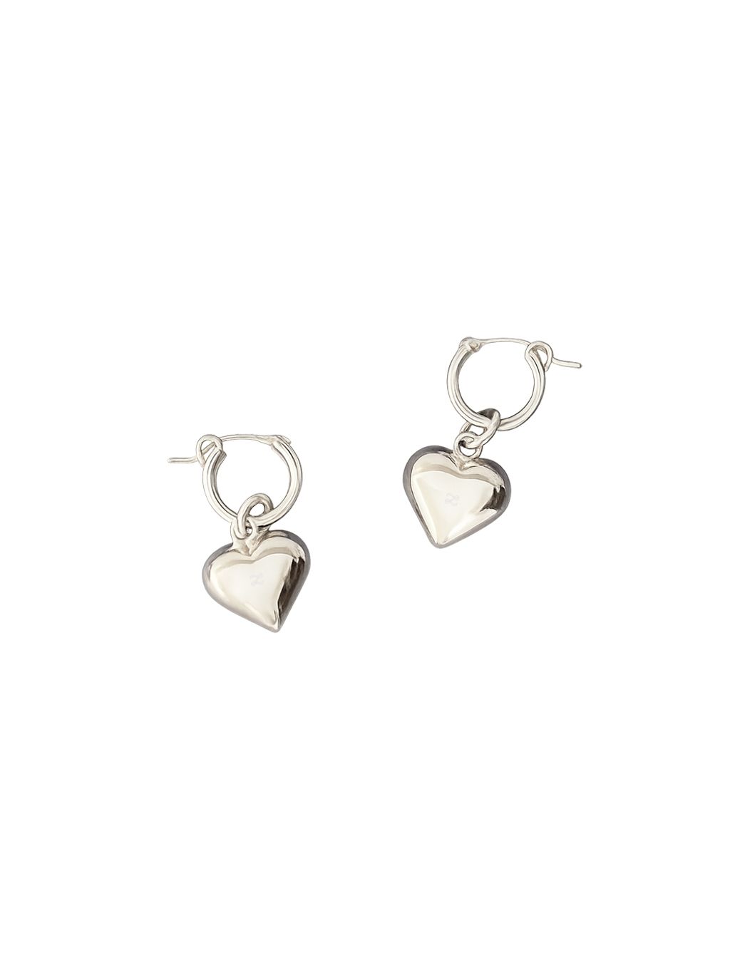 Floating Heart Earrings