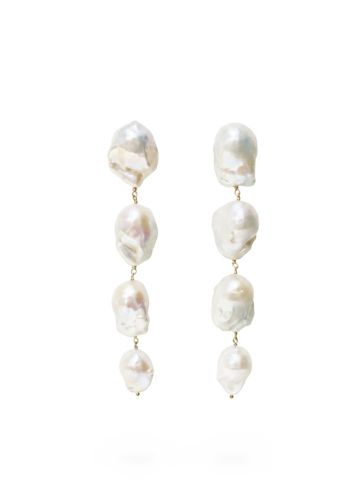 Four Drop Barroco Earrings