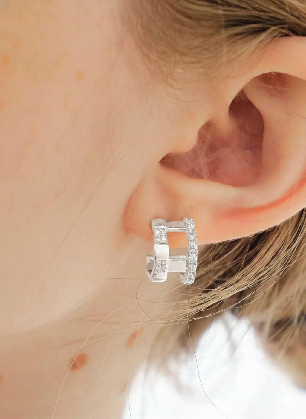 Cylinder Earrings2_silver