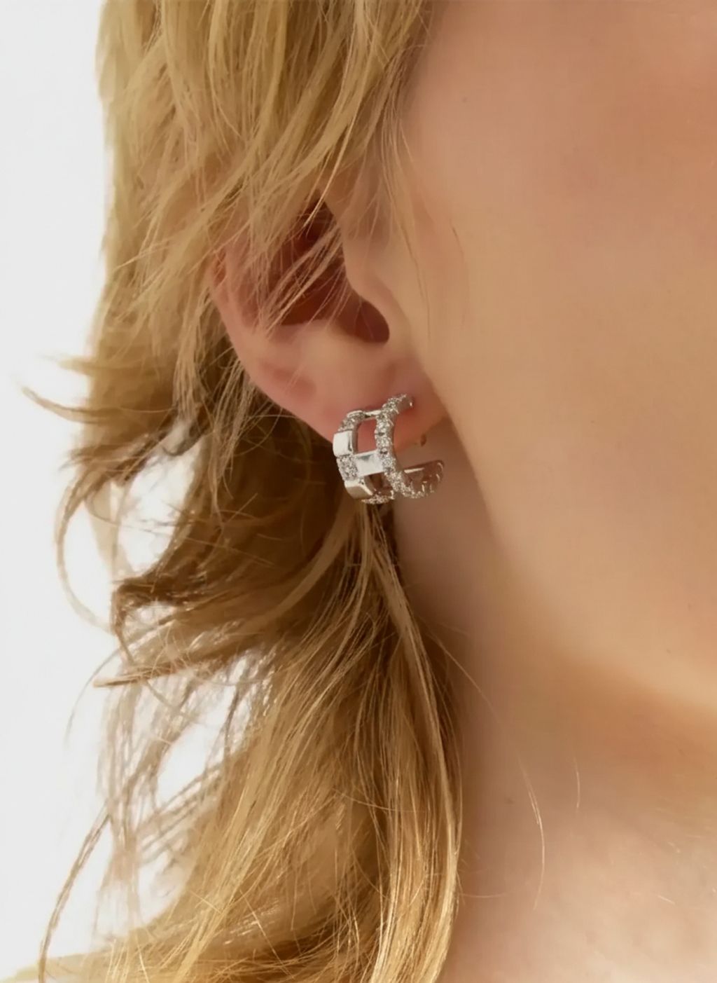 Cylinder Earrings3_silver