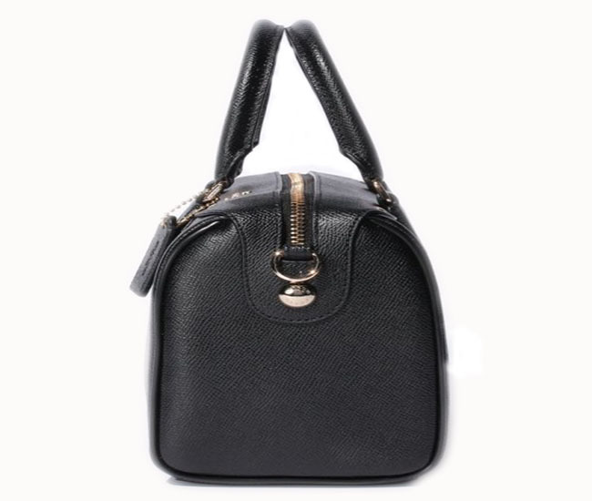 coach mini bennett satchel in crossgrain leather