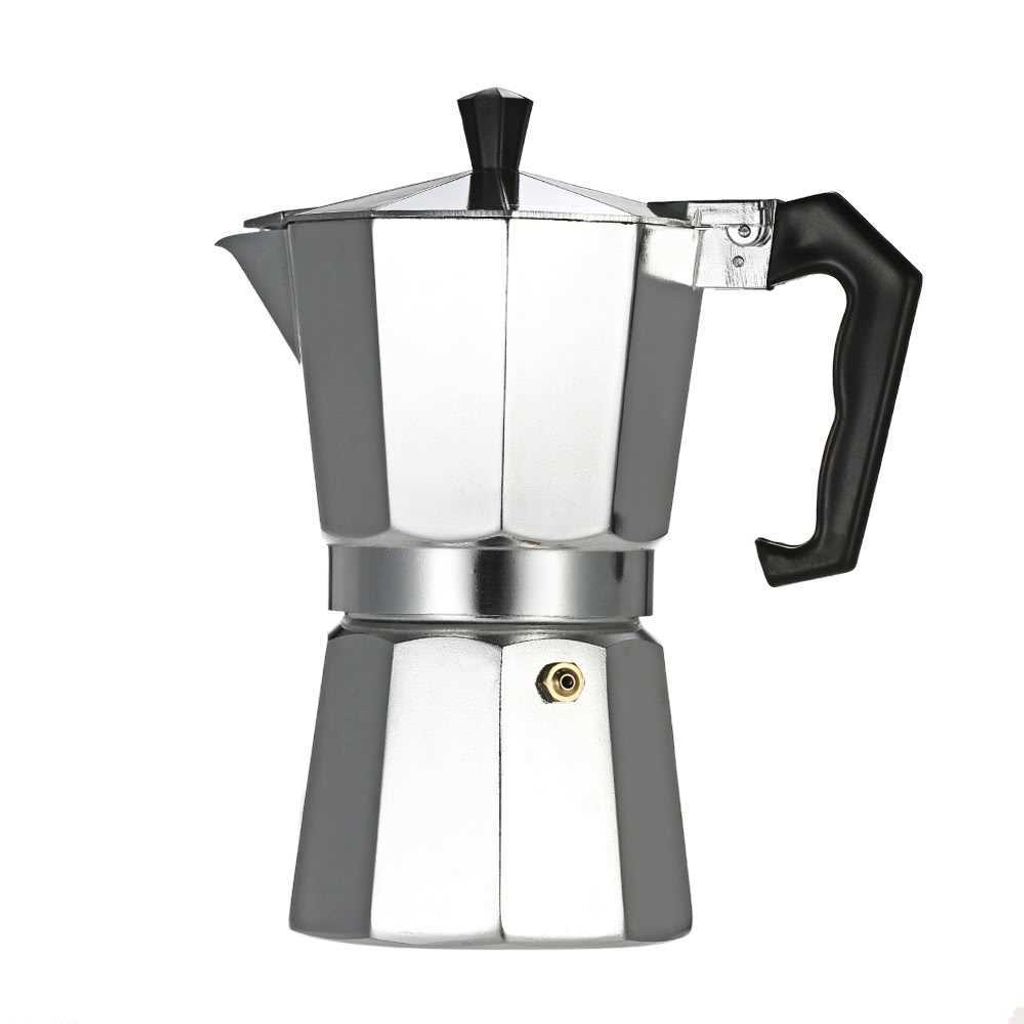 Stove-top aluminum espresso maker –