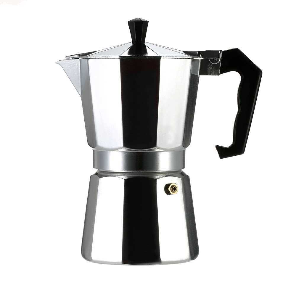 Aluminum Espresso Percolator Gas Electric Stovetop Coffee Maker (Moka