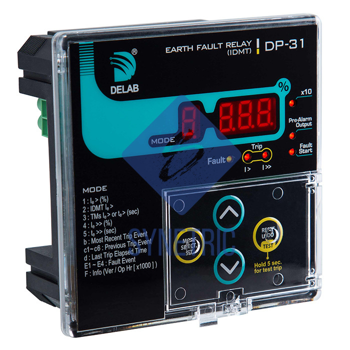 DELAB DP-31 Earth Fault Relay IDMT – Synetric Shop