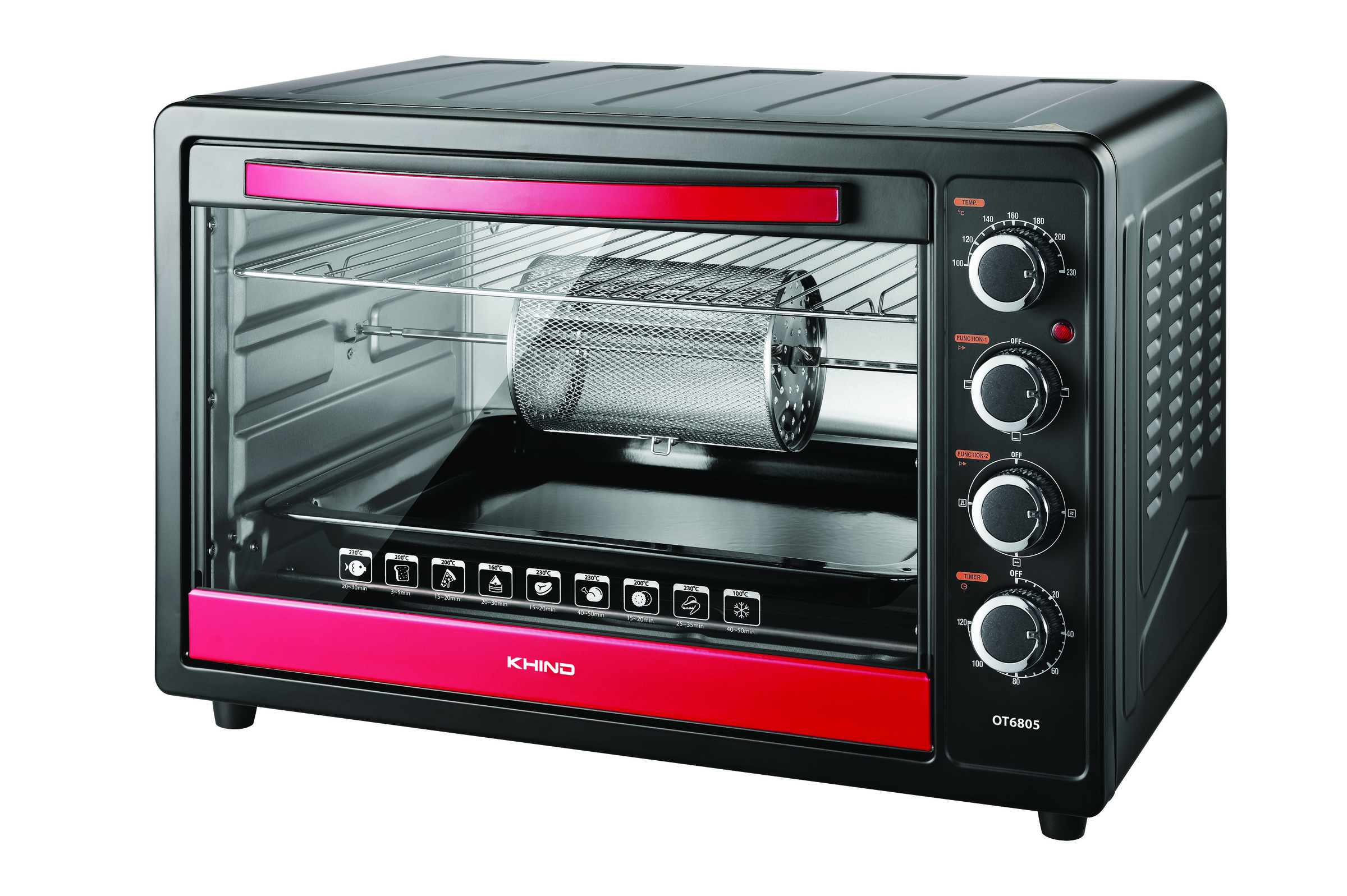 Khind 68l Electric Oven Ot6805 Synetric Shop