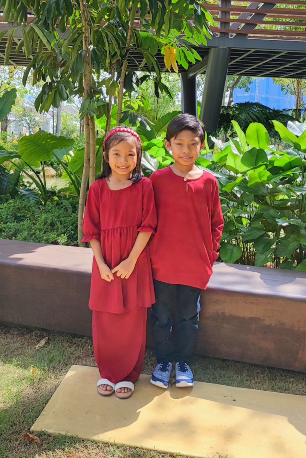 Aqeef Kurta and Sofea Kurung in Red.jpeg