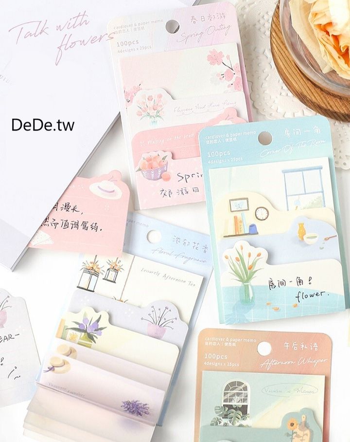paper-memo-talk-with-flowers-1