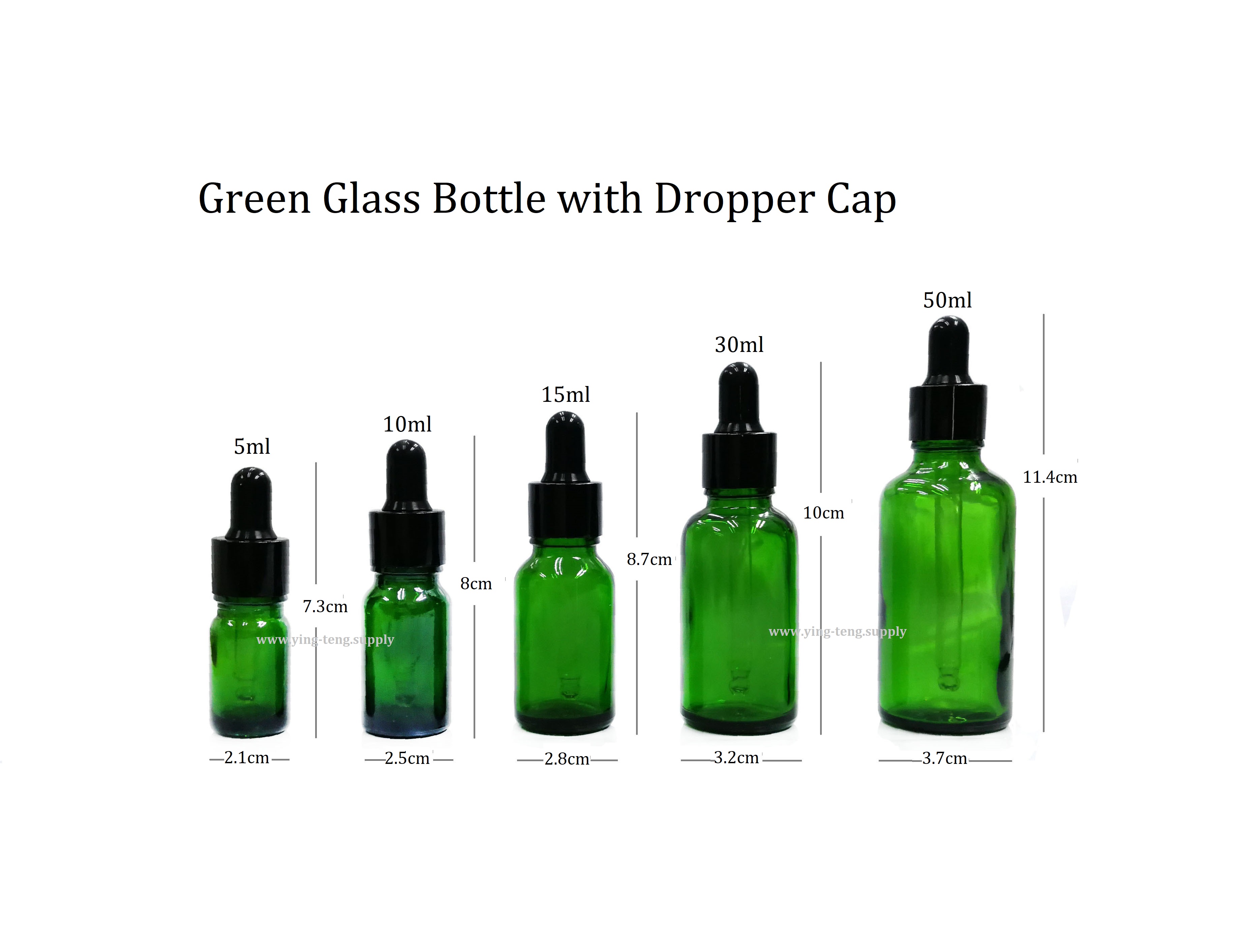 Green Glass Btl (5-DR.BL)