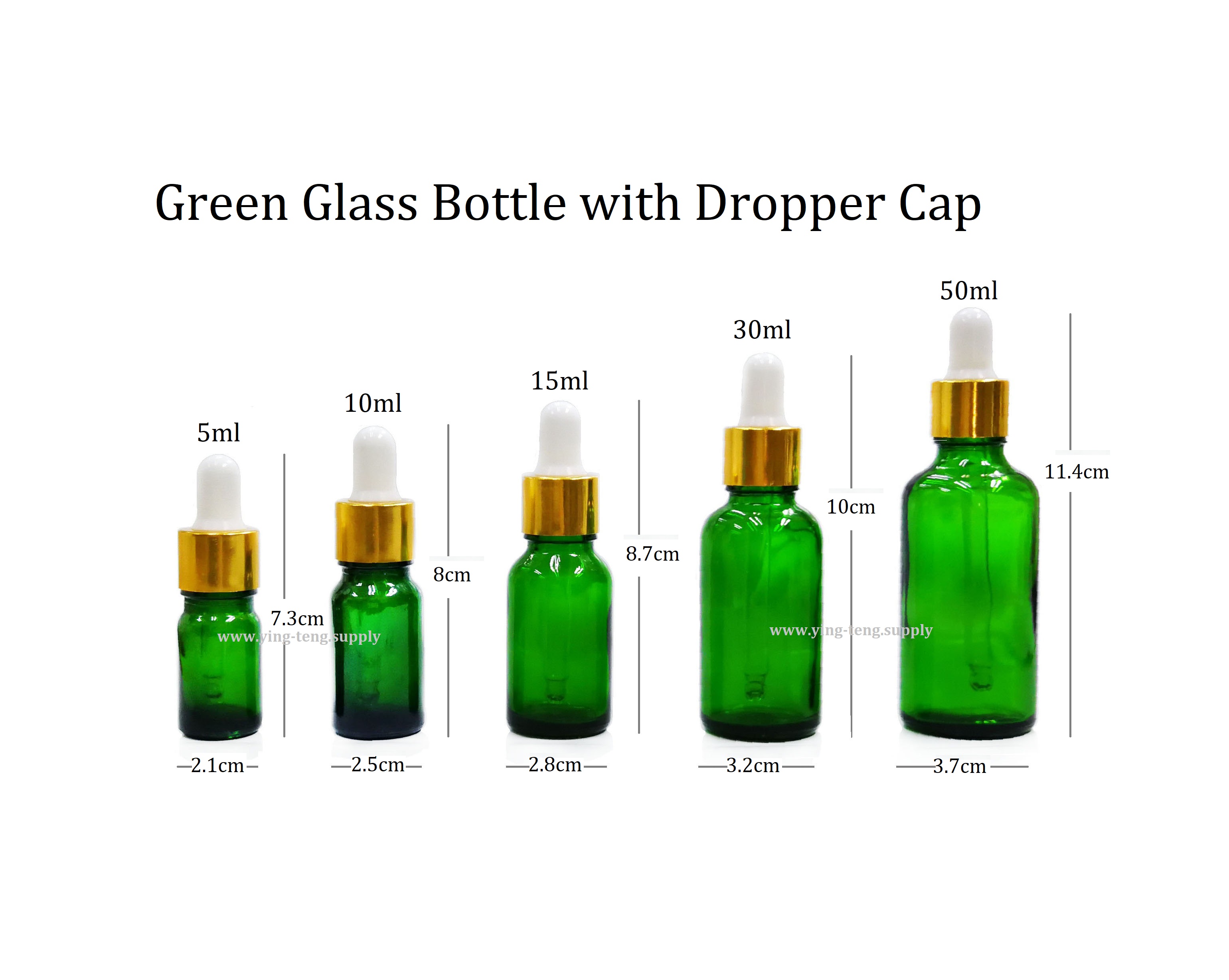 Green Glass Btl (5-DR.GW)