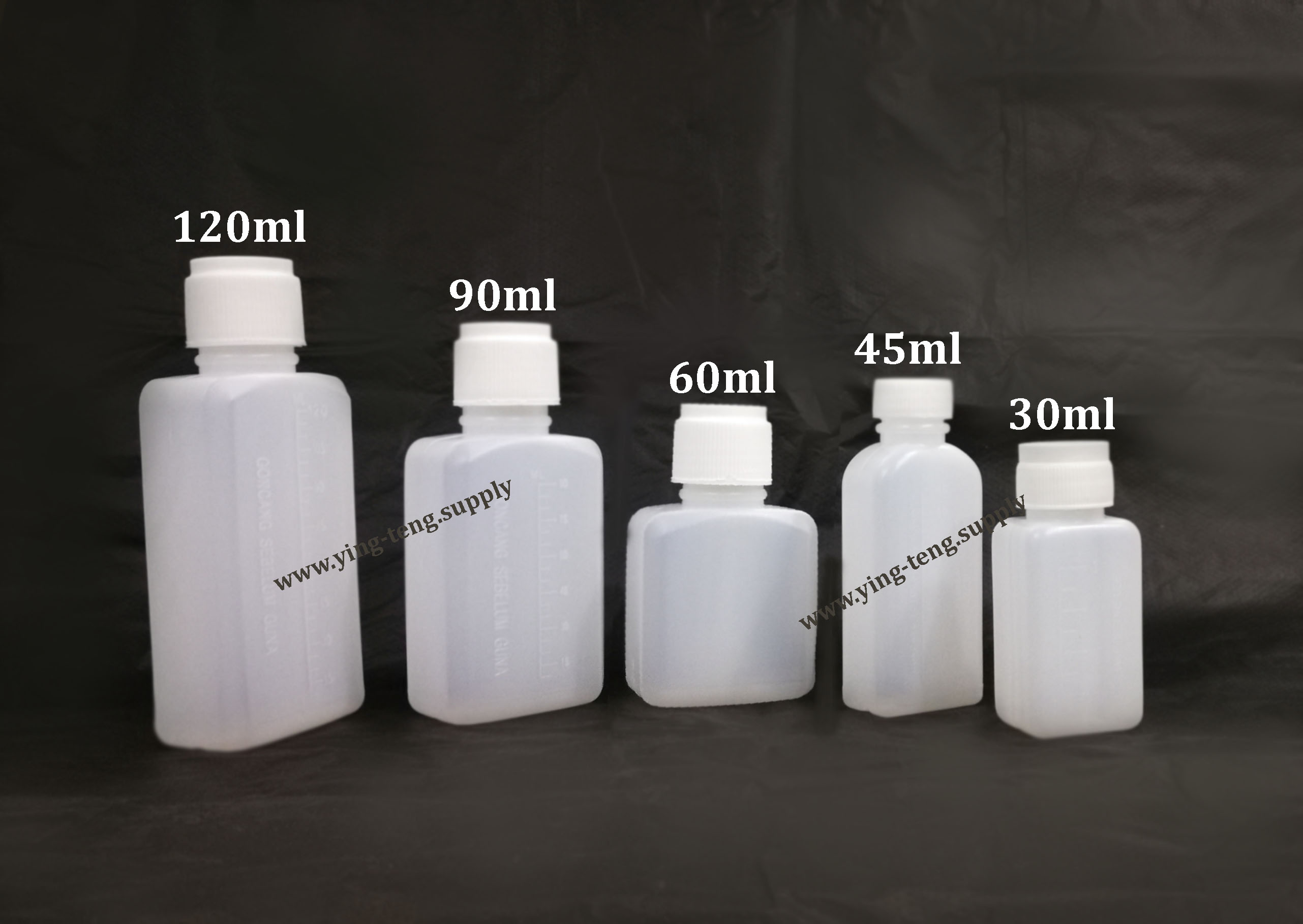 Mixture Bottles (30,45,6,90,120ml)