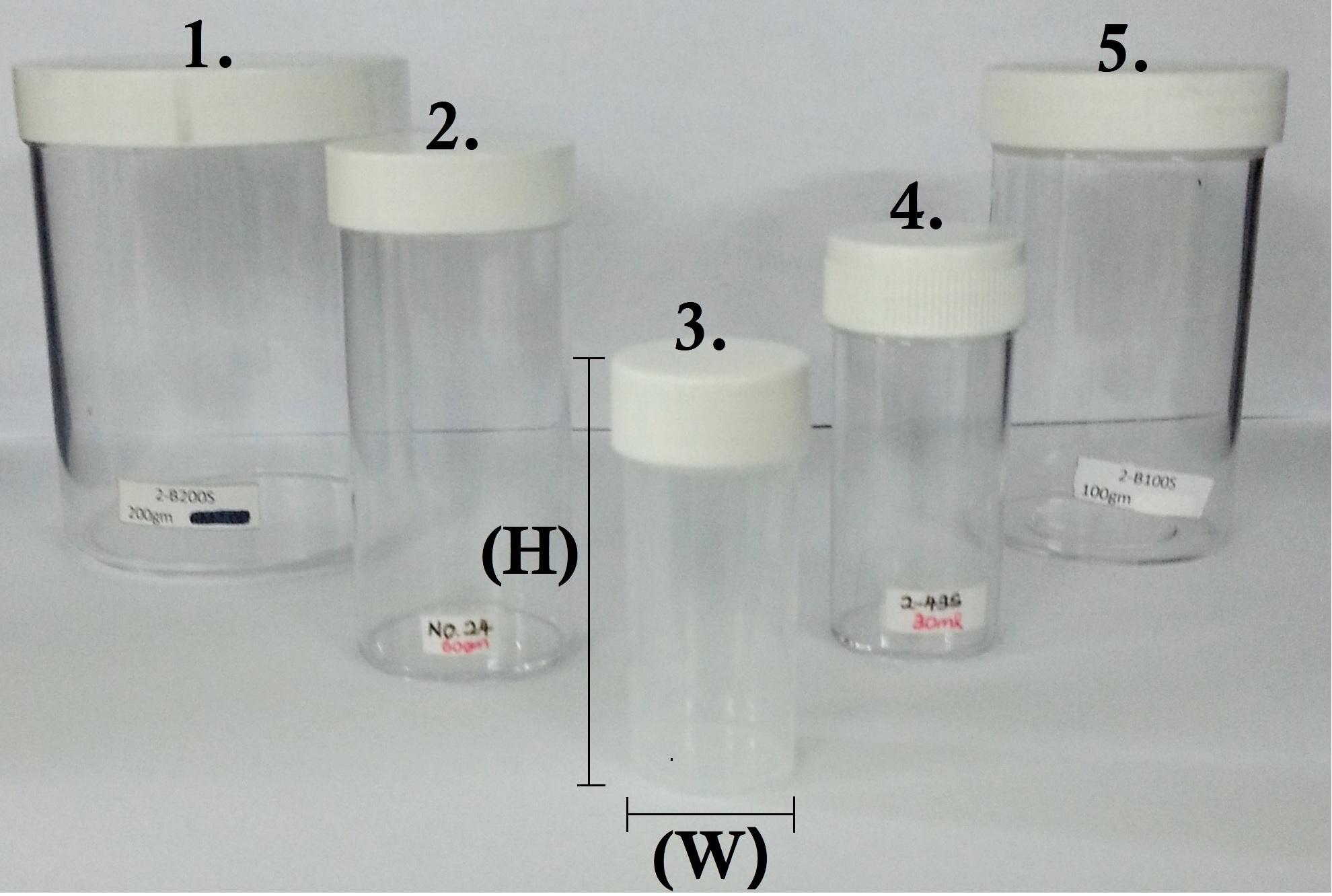 Plastic Pill Container (15ml,30ml, 60ml, 100ml, 200ml) Bottles Online