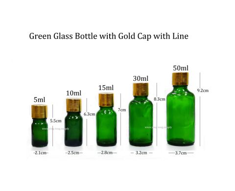 Green Glass Btl (5-18AC.G-1)
