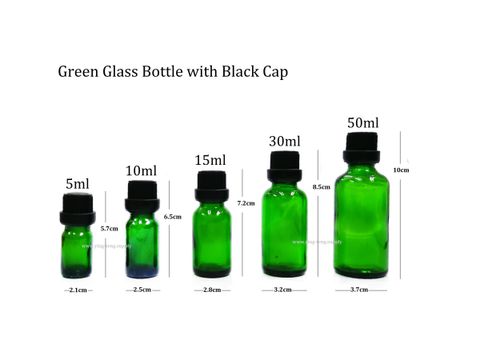 Green Glass Btl (5-18SC.BL-1)