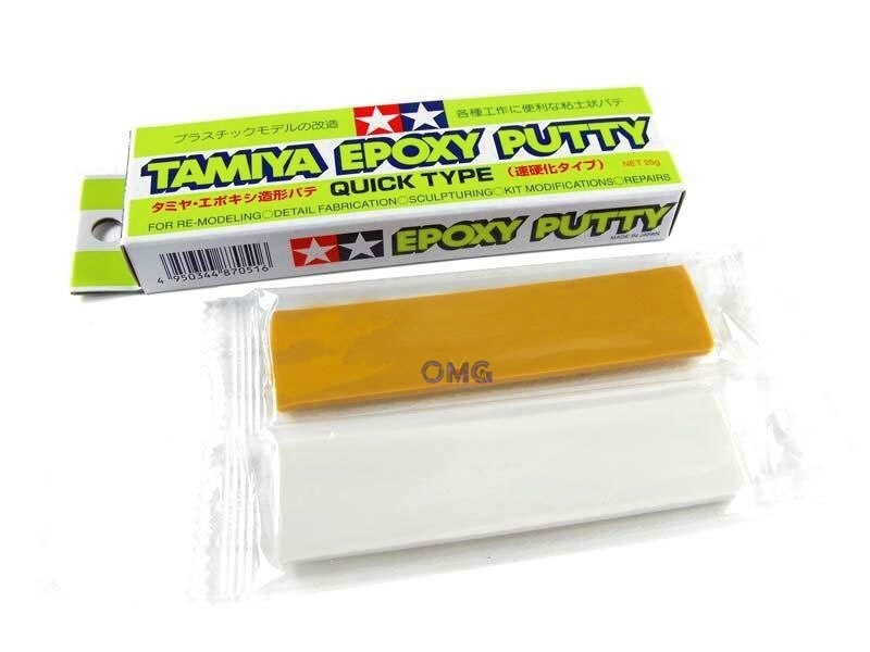 Tool Tamiya Epoxy Putty (Smooth Surface / Quick Type) OMG Oh My