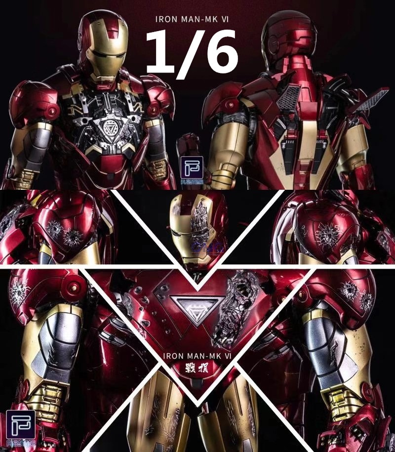 iron man metal action figure