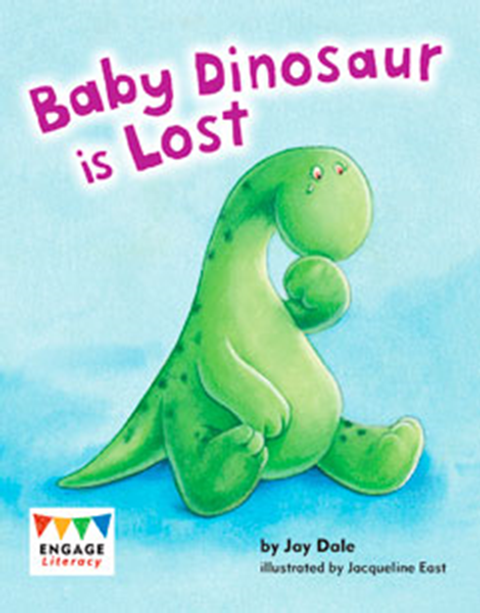 baby dinosaur is lost