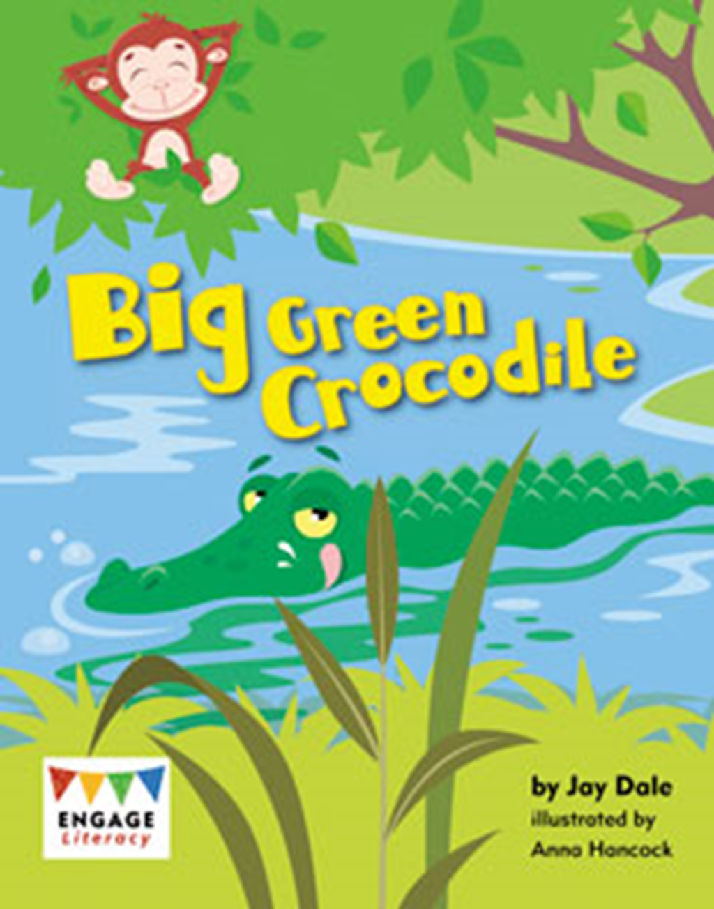 big green crocodile
