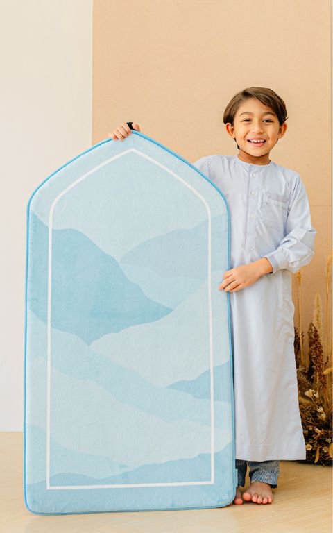 Muhsin Kids Quba Kids Abstract Blue 1