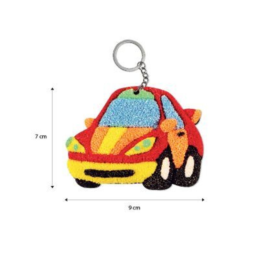 Muhsin Kids Foam Clay Keychain Kit 4