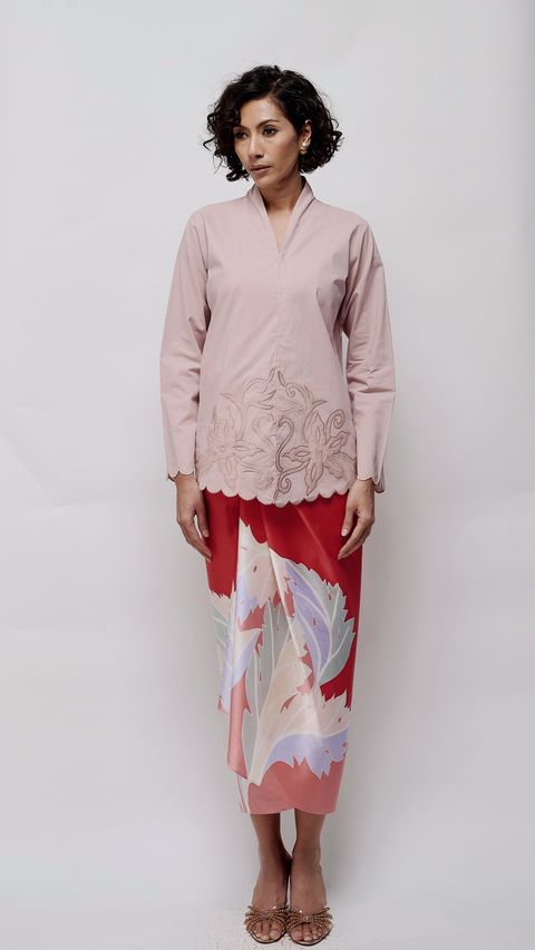 Pink Anggun Kebaya Full