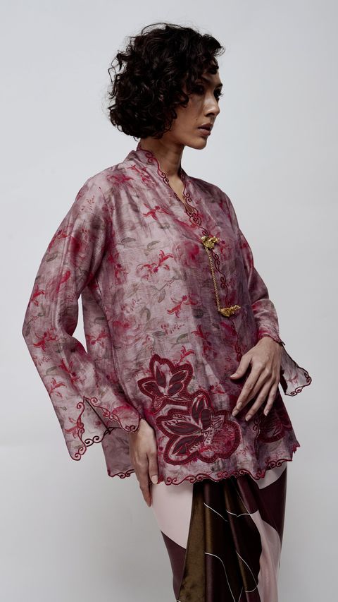 Maroon Seri Kebaya