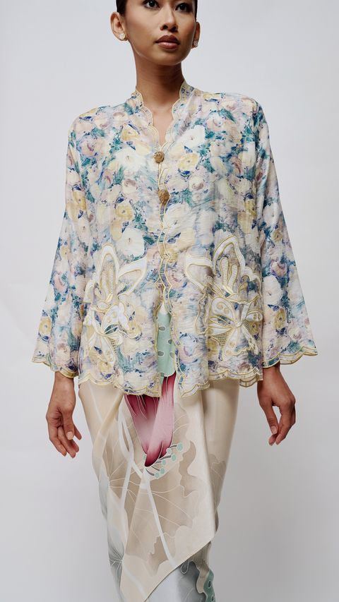 Pastel Yellow Seri Kebaya