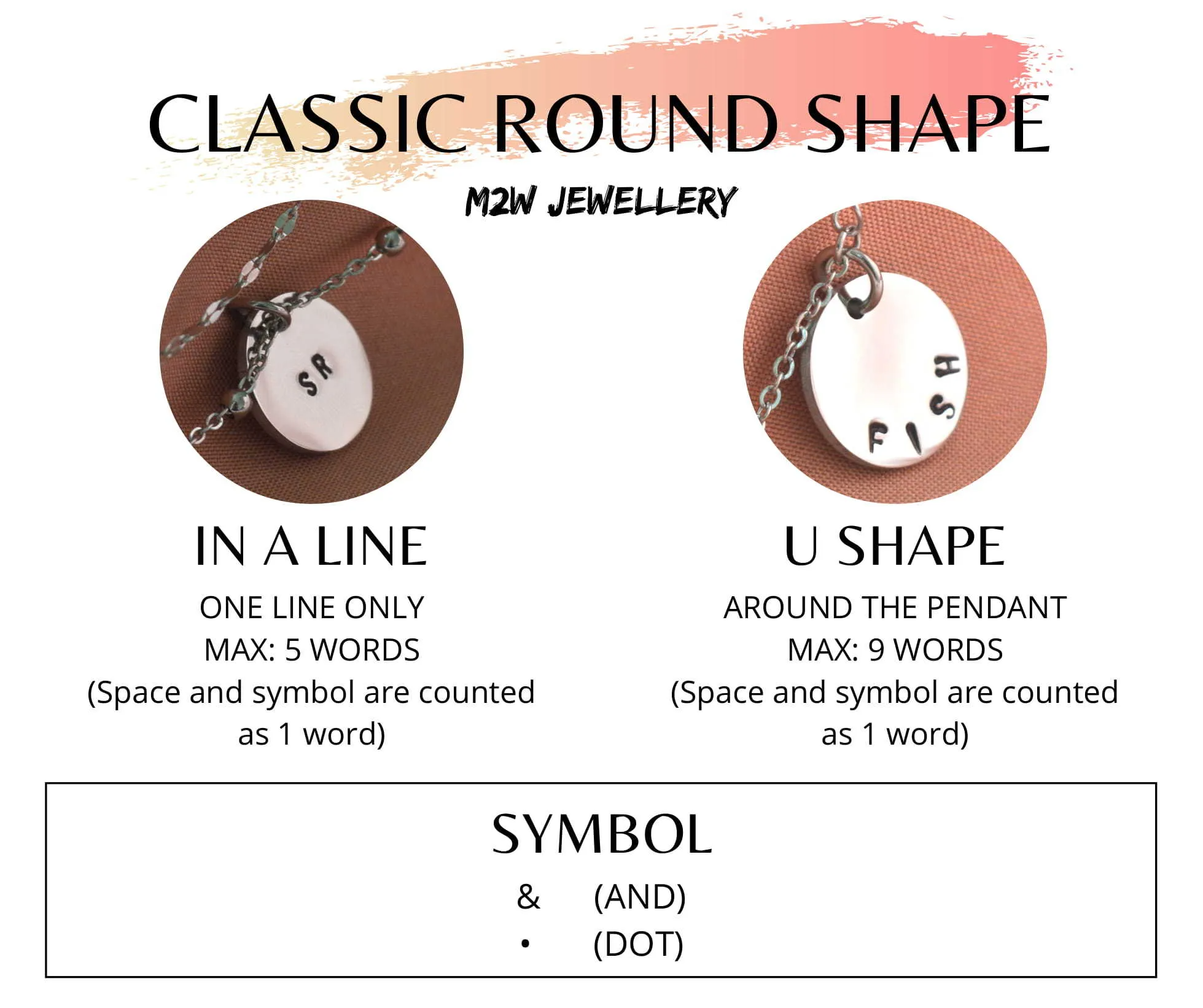Round shaped pendant