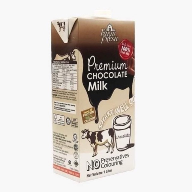 FARM FRESH UHT PREMIUM CHOCOLATE (1 Litre)