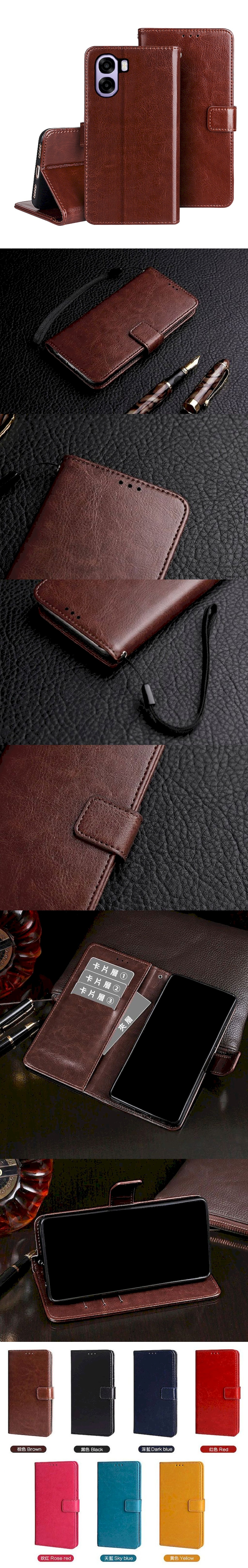 299-OPPO-扣帶左右翻蓋皮套手機套(A74 5G)