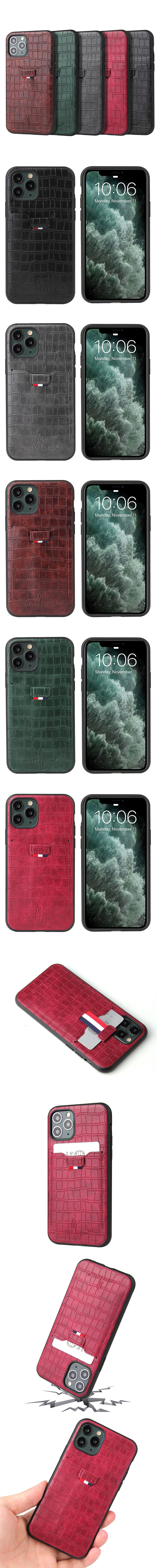 329-Apple-不規則鱷魚紋全包軟殼手機殼背蓋