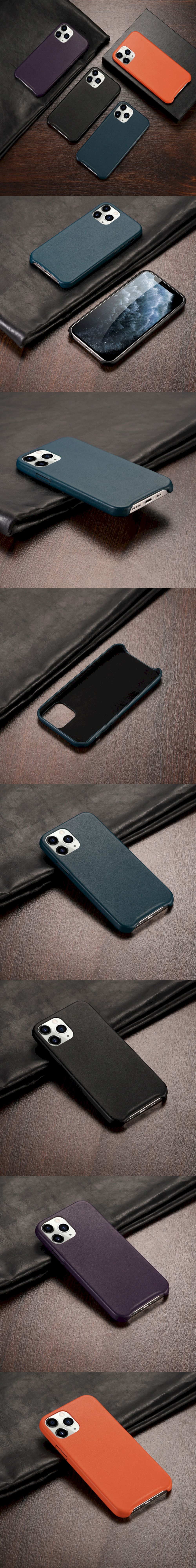 355-Apple-三包邊包覆仿皮素色保護殼手機保護套手機殼(IPhone 12)