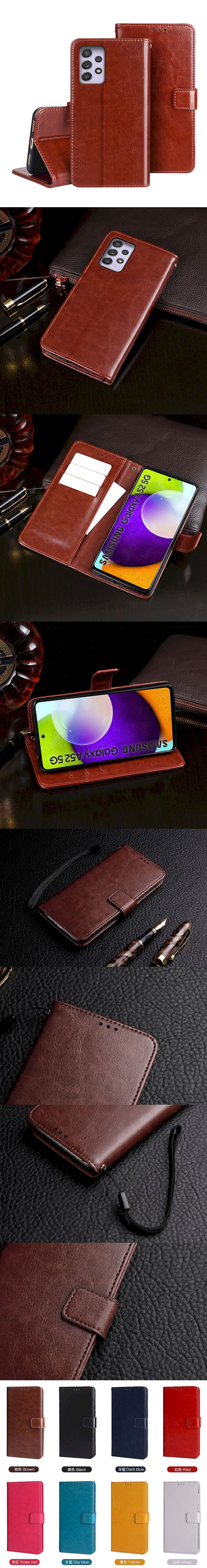 299-Samsung-扣帶左右翻蓋皮套(A52 5G)
