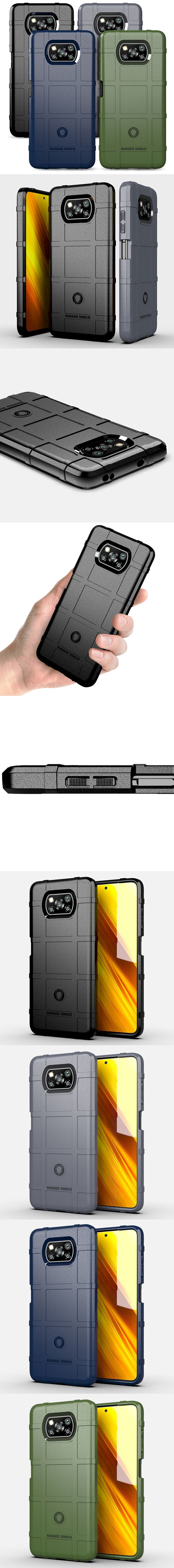 295-小米-防摔耐磨軍規手機殼防撞軟殼(小米Poco X3 Pro)