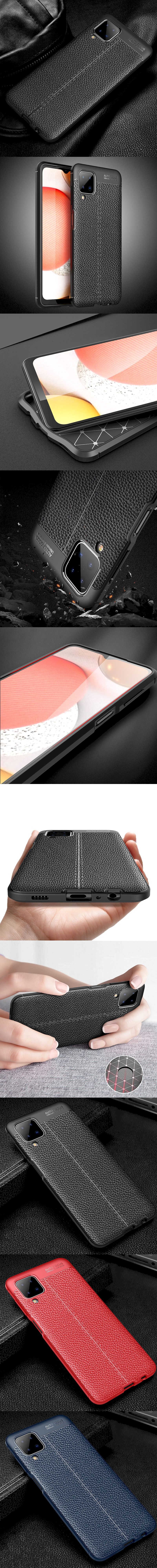285-Samsung-皮革紋造型超薄全包手機殼背蓋(M12)