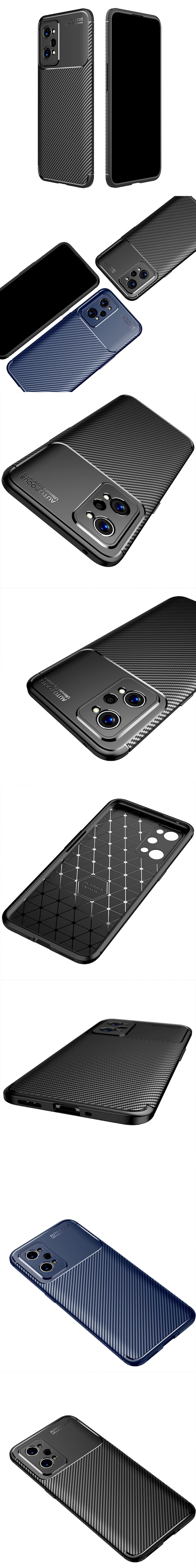 保護殼(INCLUSIVE) - 碳纖維拉絲紋路超薄全包式手機殼背蓋手機套