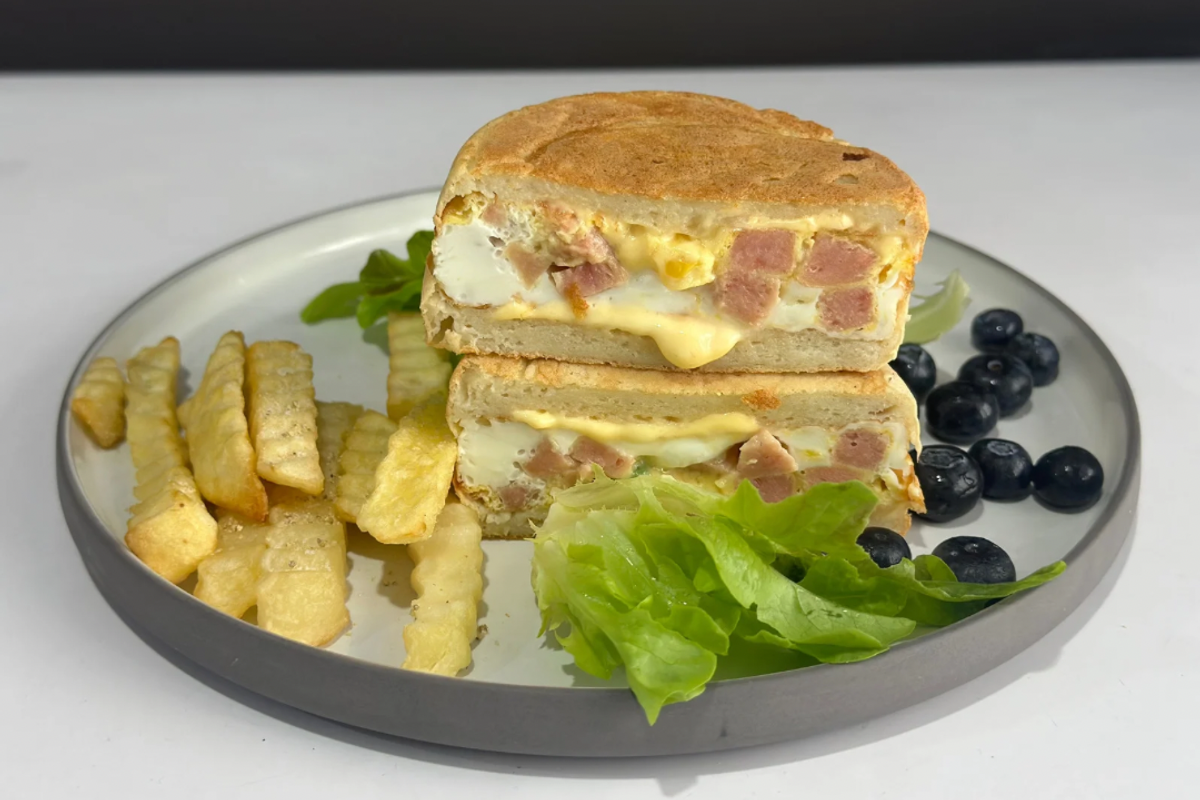 鸡蛋汉堡-车轮饼食谱