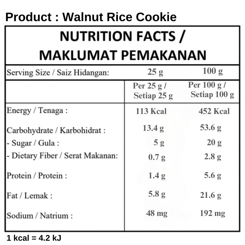 walnut Cookie