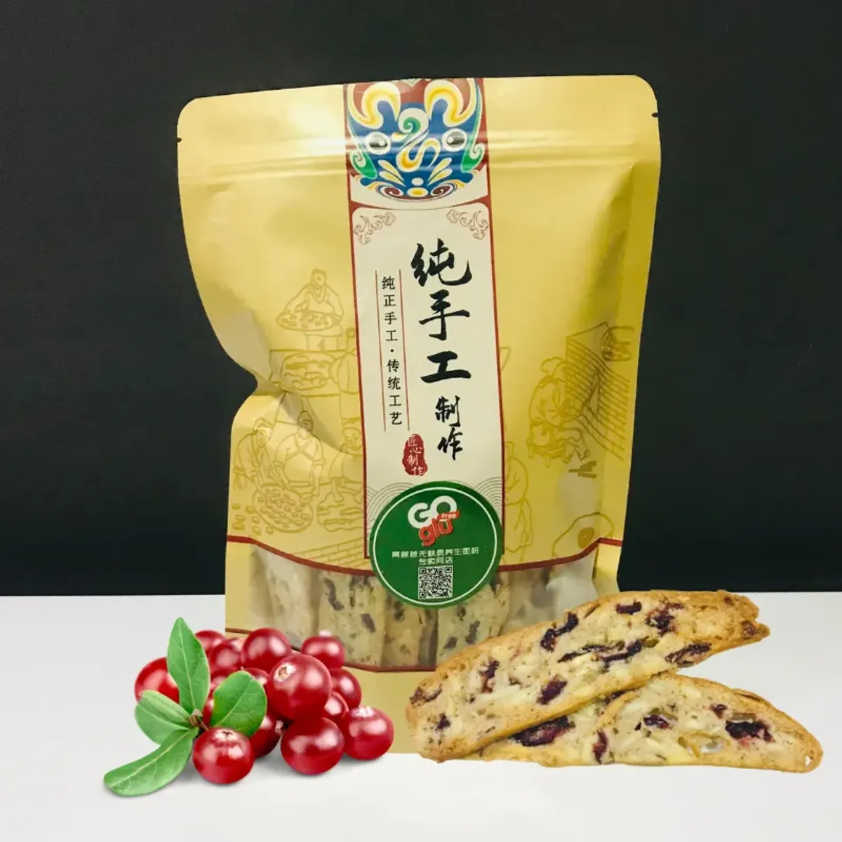 荞麦脆饼-蔓越莓