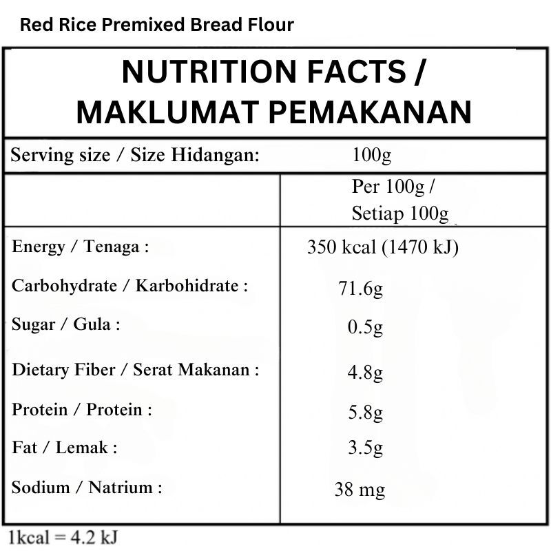 Red Rice Bread Flour-CHATGPT Version