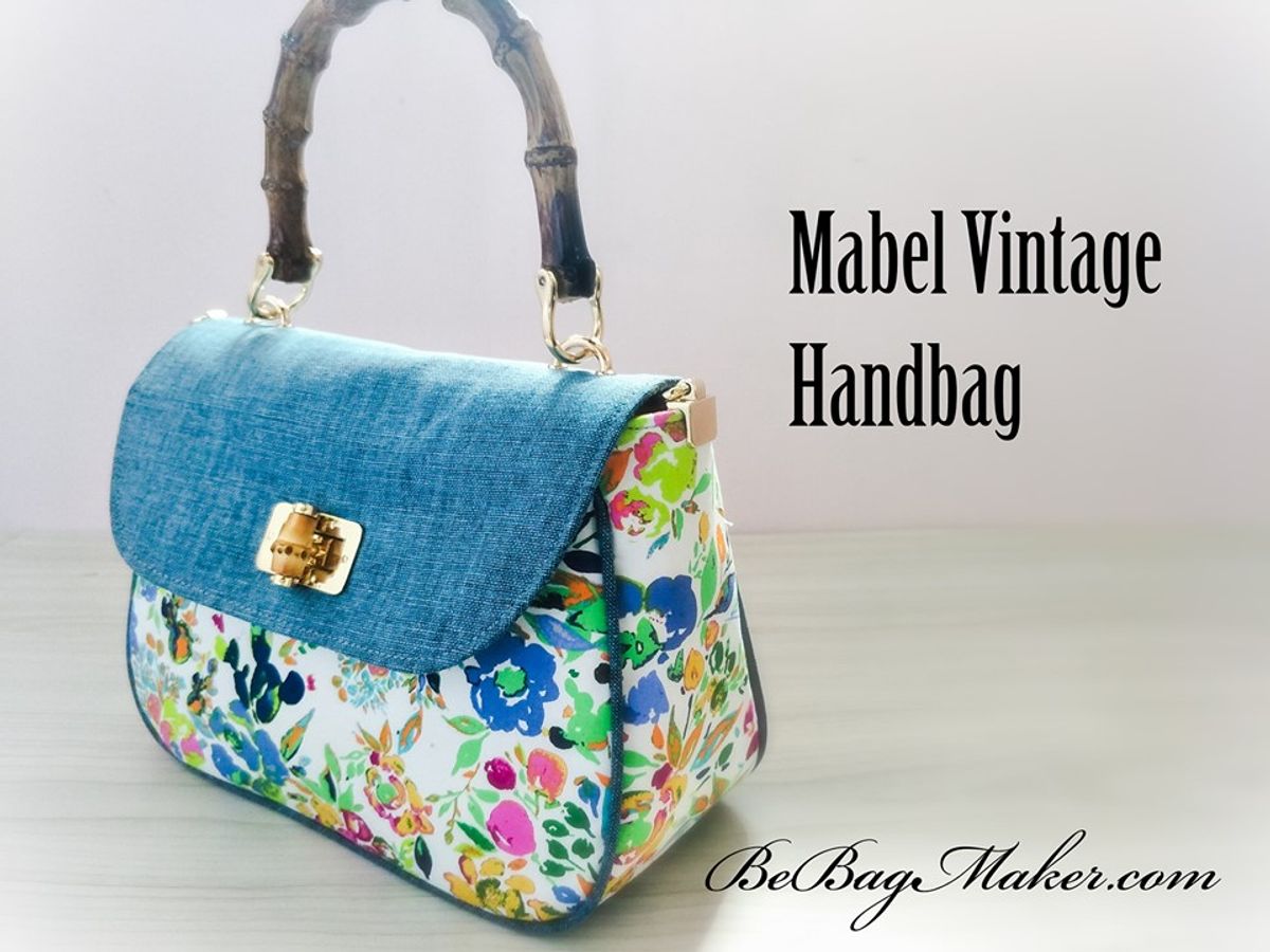 Free Pattern-Mabel Vintage Handbag