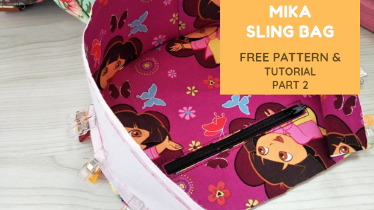 Tutorial Mika Sling Bag-Part 2