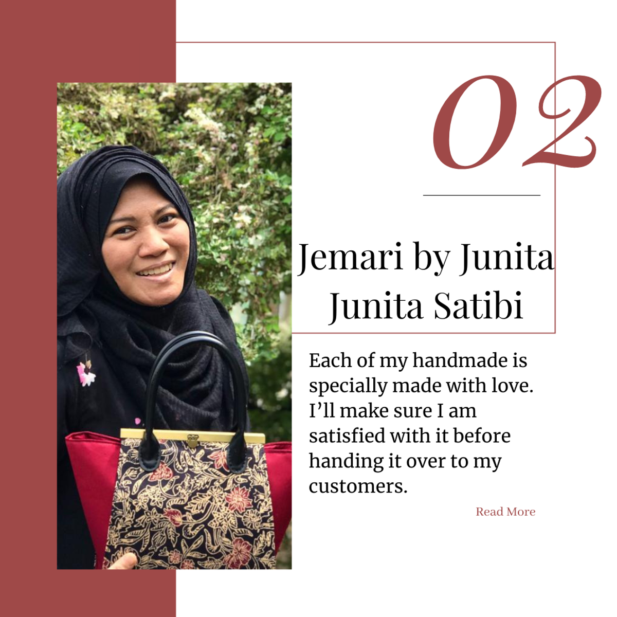 Pembuat Beg Tangan Malaysia -  Jemari by Junita/Junita Satibi
